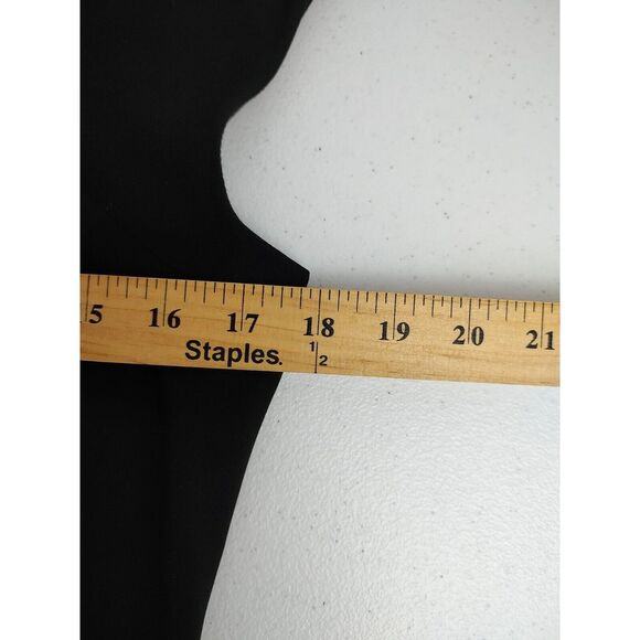 TALBOTS Petites Sleeveless Lined Sheath Little Black Dress Women Size 6 - Picture 3 of 7